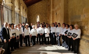 Actuación del Coro Garoé en Segovia