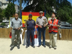 Ganadores del II Torneo de Petanca Solidario en Majadahonda