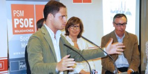 Borja Cabezón, Socorro Montes de Oca y Zacarías Martínez, los 3 concejales del PSOE