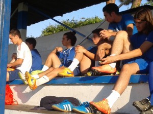 Jugadores del "Rayo Aravaca"