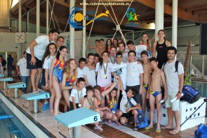 Campeones de natación del Club de Natación y Waterpolo Majadahonda Caude 