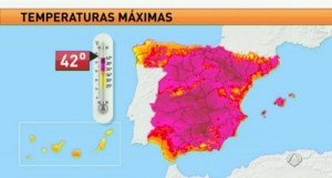 Ola de calor en Madrid