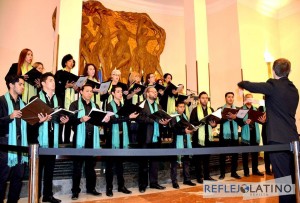 Coro Iberoamericano OEI celebrando la independencia de Centroamérica