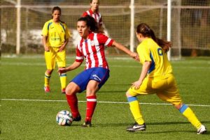 Atlético Féminas B frente al FF La Solana