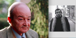 Juan Luis Panero en el año de su muerte (2013) y en El Desencanto (1974)
