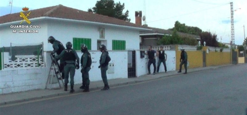 La Guardia Civil detiene una banda eslava que operaba en 