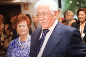 Pedro Labrandero recibe en Majadahonda un homenaje por su 90 cumpleaños