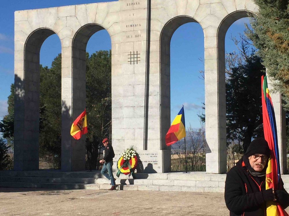 Las redes sociales recuerdan que en 2015 nadie se enteró del Monumento a los Legionarios Rumanos