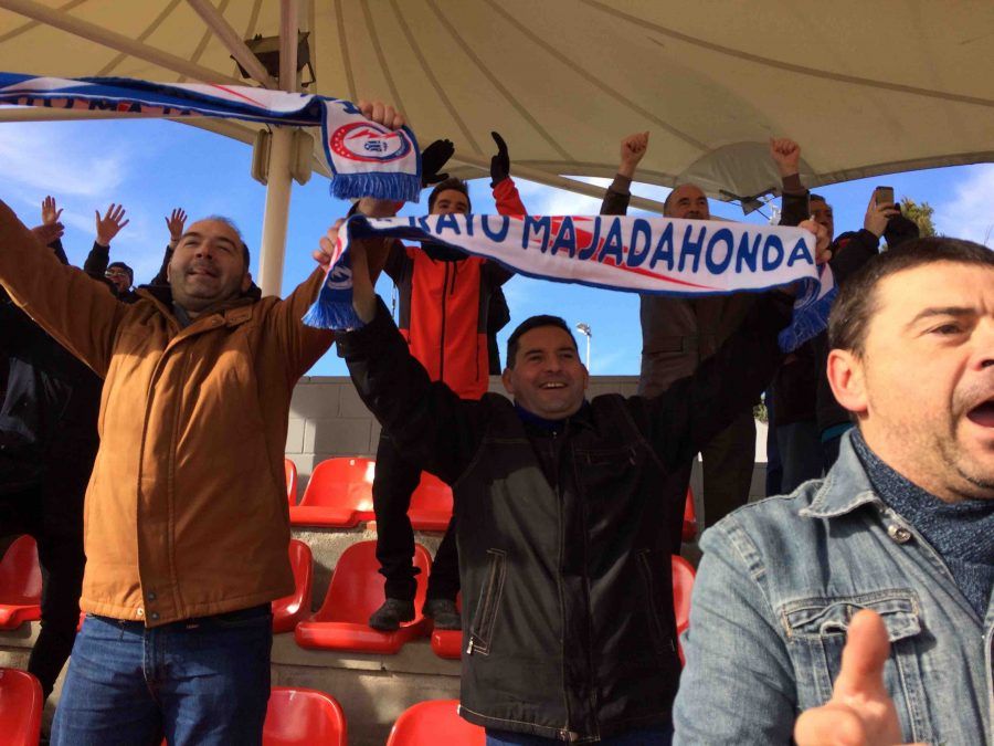 Rayo Majadahonda recupera la ilusión con su histórica victoria ante el Logroñés (1-0)
