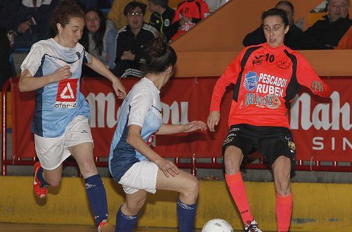 Fútbol Sala Femenino: Majadahonda sale viva del infierno de Burela y se trae un punto (4-4)