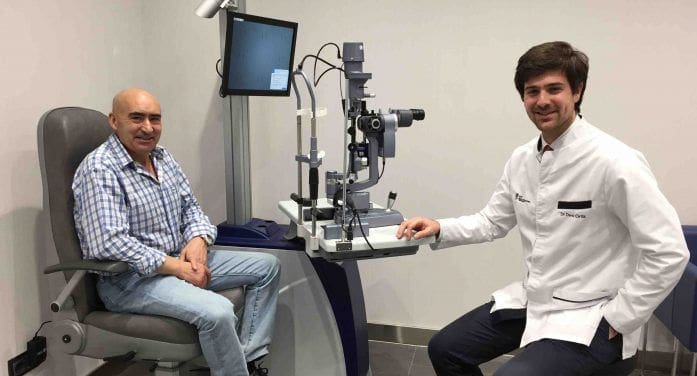 Ángel García (Pescaderías Majadahonda): “Ahora veo mejor que cuando llevaba gafas” Ángel García (Pescaderías Majadahonda): “Ahora veo mejor que cuando llevaba gafas”
