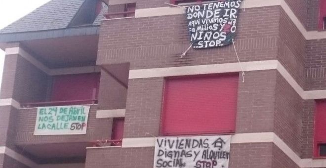 El desalojo de las Casas Rojas de Majadahonda suscita interés en toda España