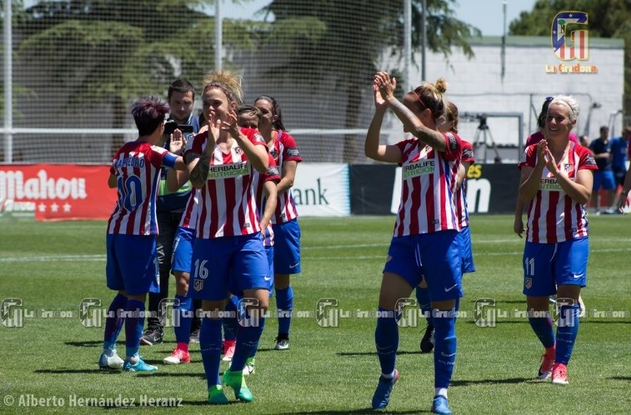 El At Madrid convierte Majadahonda en campeona de liga de fútbol femenino y ahora va a por el doblete