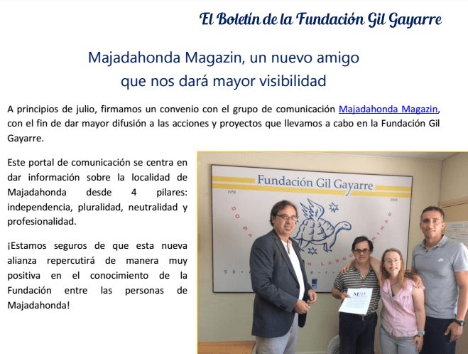 «Majadahonda Magazin, un nuevo amigo que nos dará mayor visibilidad»
