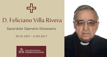 Fallece de cáncer en Majadahonda con 90 años el editor católico y sacerdote Feliciano Villa Rivera