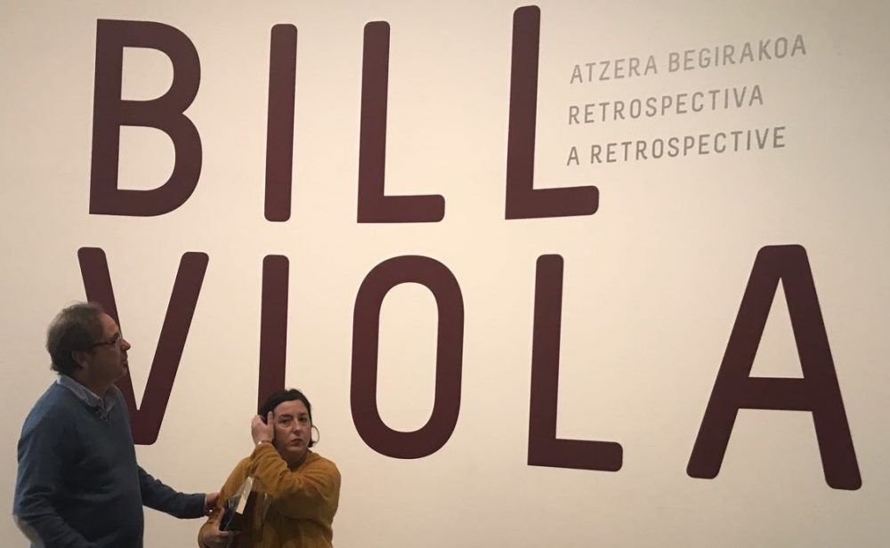 Elogio de la locura: Bill Viola, Kira Perov, John G. Hanhardt y Lucía Agirre en el Guggenheim de Bilbao