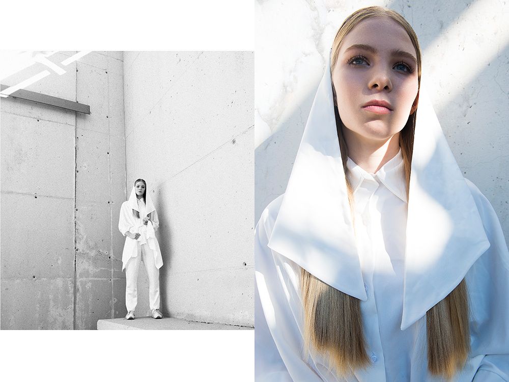 La estilista de moda Paula Berbell (Majadahonda) viste de blanco en Neo2 «sin parecer una novia o una monja»
