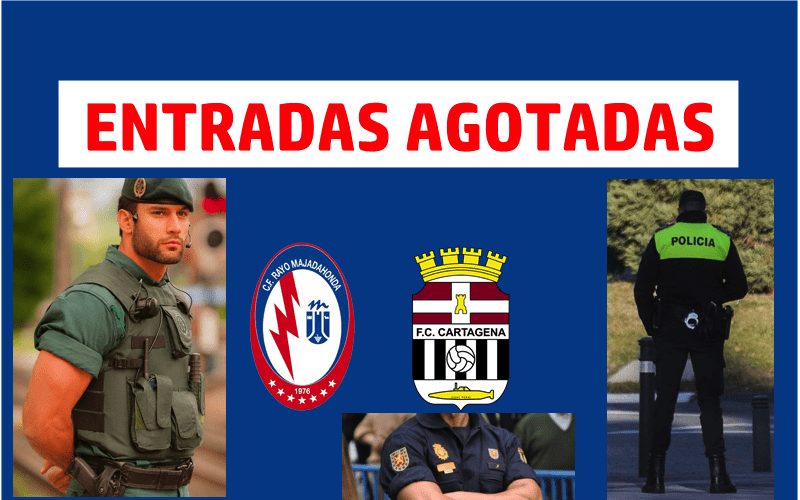 Entradas agotadas en Majadahonda: Policía no dejará mezclarse a los fans del Cartagena