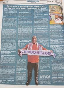 Lea las declaraciones de Enrique Vedia en "Informados": "Iriondo está sin contrato".