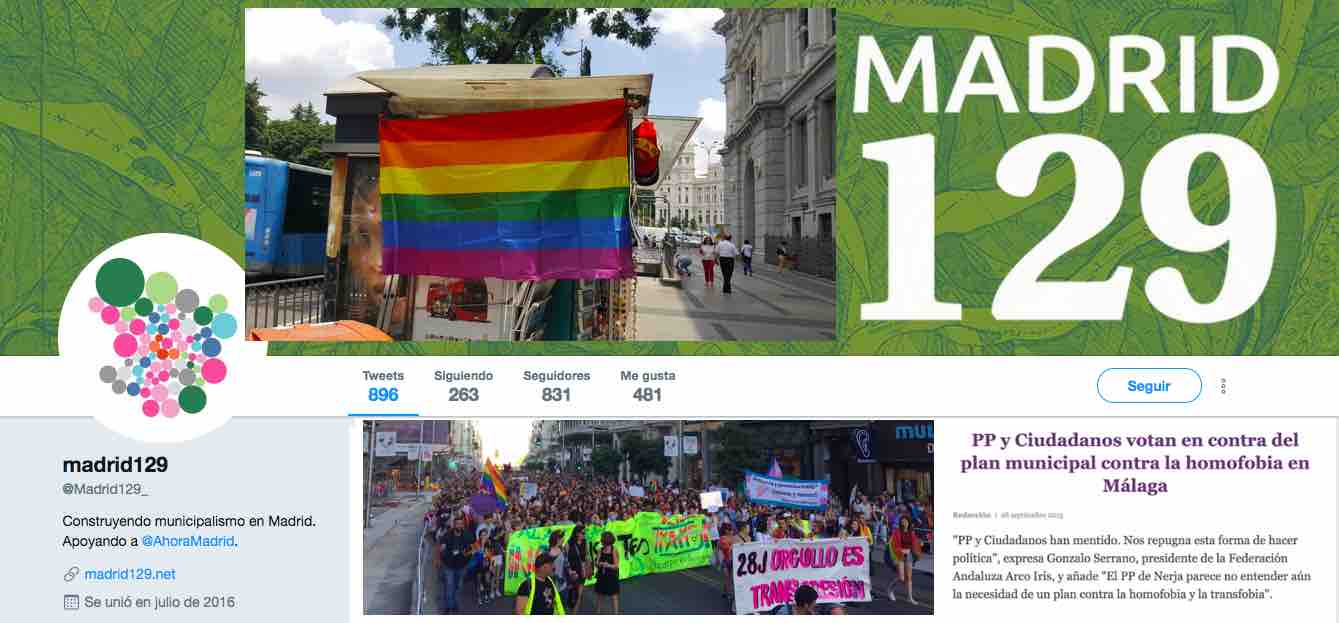Podemos/Ahora Madrid denuncia la “homofobia casposa” de 2 concejales de Cs Majadahonda
