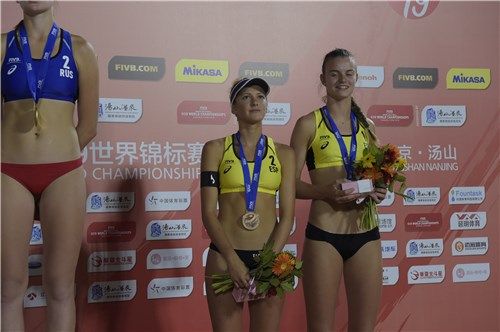 Voley Playa Majadahonda: Tania y Daniela conquistan el bronce en el Campeonato del Mundo 2018 de Nanjing (China)