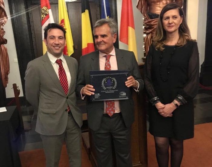 Alonso (Festejos Majadahonda) atribuye a Cultura el Premio Navidad 2018 obtenido en Bélgica Alonso (Festejos Majadahonda) atribuye a Cultura el Premio Navidad 2018 obtenido en Bélgica