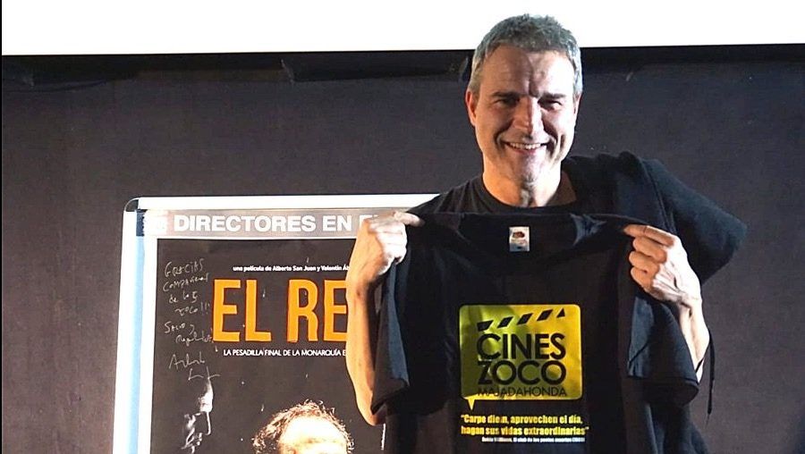El actor Alberto San Juan en los Cines Zoco Majadahonda: «La familia de Franco debe enterrarlo donde considere y los de Paracuellos también»