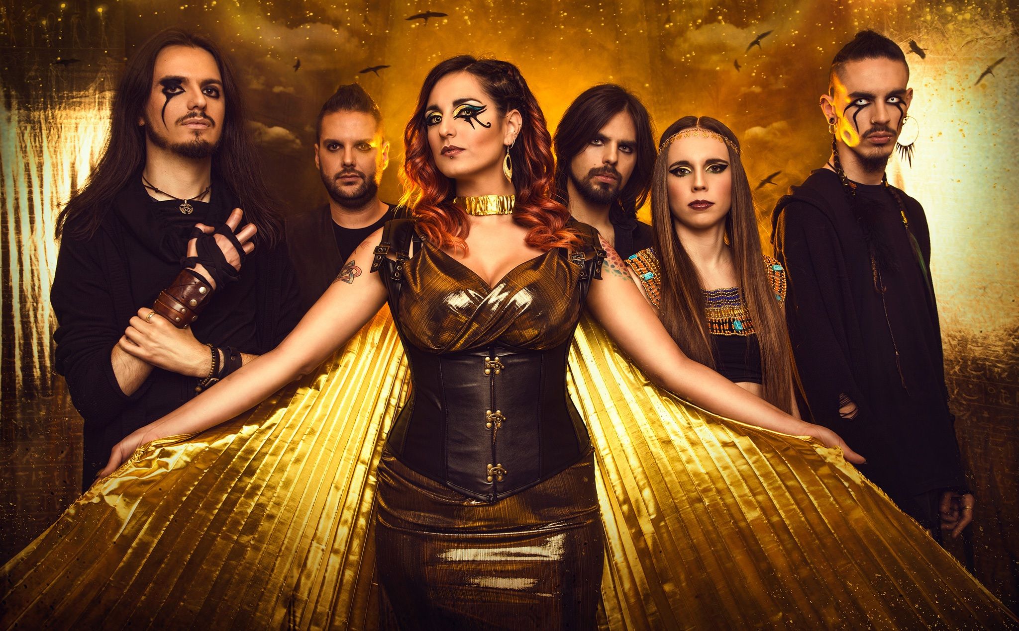 Primer disco de la compositora de Majadahonda Marta Sacri con «Sechem»: único grupo en España de «Oriente Metal» procedente de Egipto