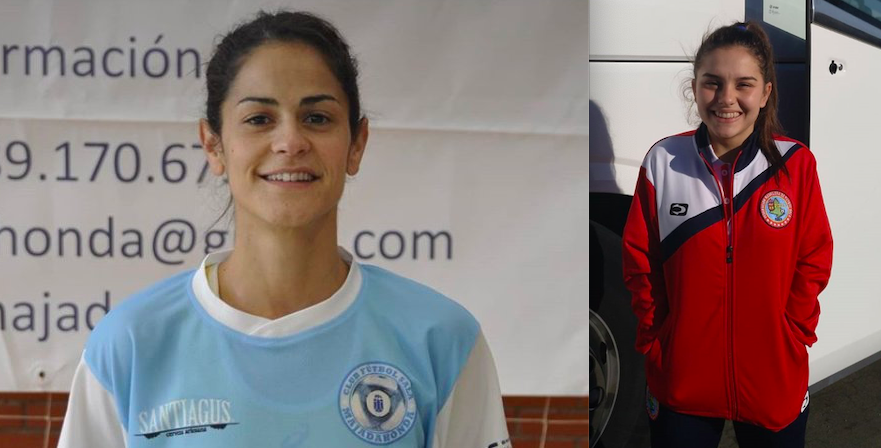 Protagonistas Fútbol Majadahonda: Marta Mateo y «Peque», Toni Martínez, Schiappacasse