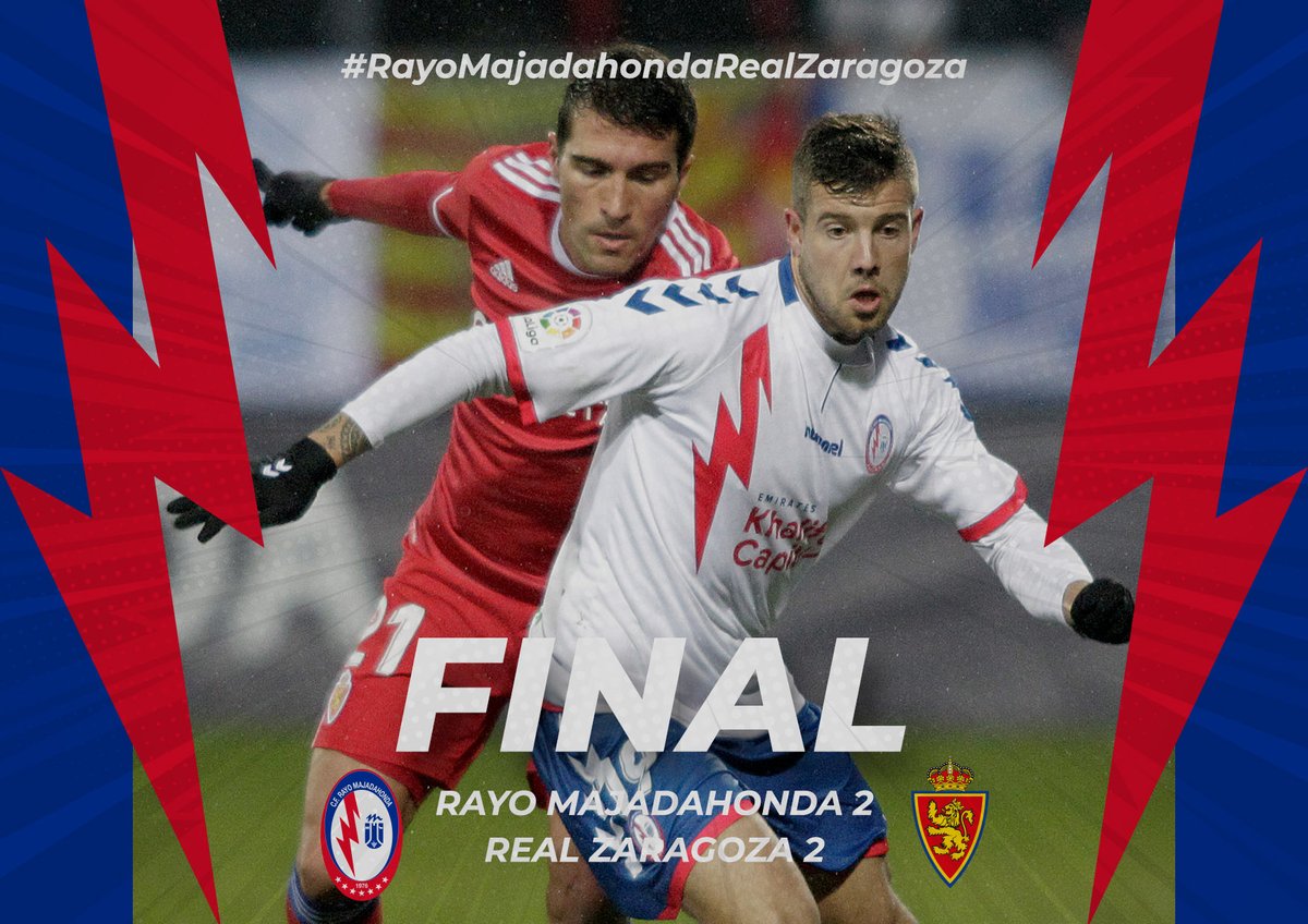 Rayo Majadahonda encuentra el gol pero se le escapan los puntos ante el Zaragoza (2-2)