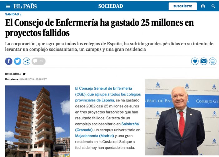 Nuevo caso de mala gestión en Majadahonda entre el Ayuntamiento y el Consejo de Enfermería Nuevo caso de mala gestión en Majadahonda entre el Ayuntamiento y el Consejo de Enfermería
