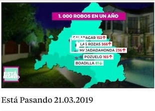 Junta de Seguridad de Majadahonda: los delitos bajan en el 1º trimestre de 2019