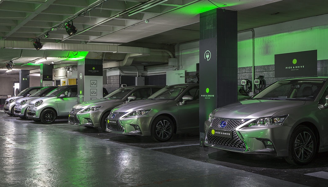 Pick&Drive alquilará un coche eléctrico desde Majadahonda por 30 € mensuales con parking gratis en Madrid