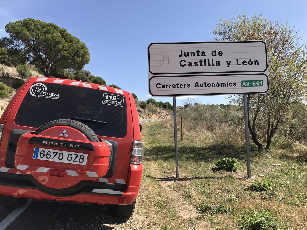 Puerta de Hierro Majadahonda asiste a otro motorista grave en las carreteras de Ávila