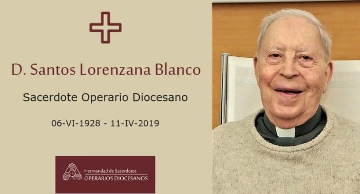 Majadahonda da el último adiós al profesor de griego y latín Santos Lorenzana, religioso de 90 años Majadahonda da el último adiós al profesor de griego y latín Santos Lorenzana, religioso de 90 años