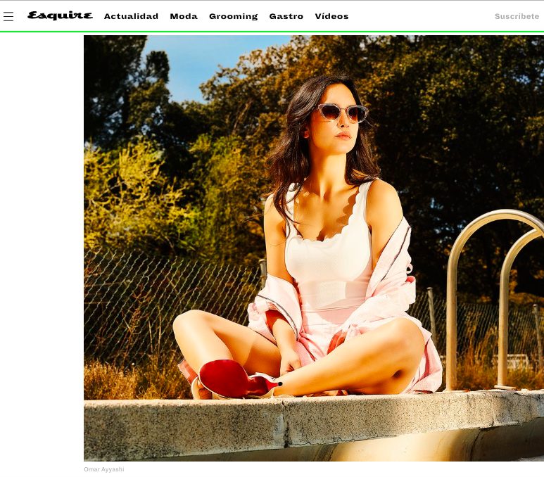 «Esquire» entrevista a Megan Montaner (Monteperdido) en Montepríncipe: confunden Boadilla y Majadahonda