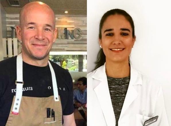 Protagonistas Gastronomía Majadahonda: Lucas Vega (chef) y Lucía Velilla (nutricionista)