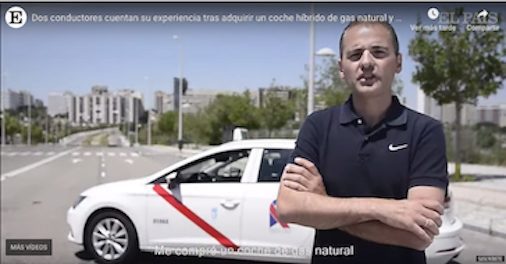 Un taxista de Las Rozas-Majadahonda asegura que su híbrido solo gasta 3,6 € por 100 km