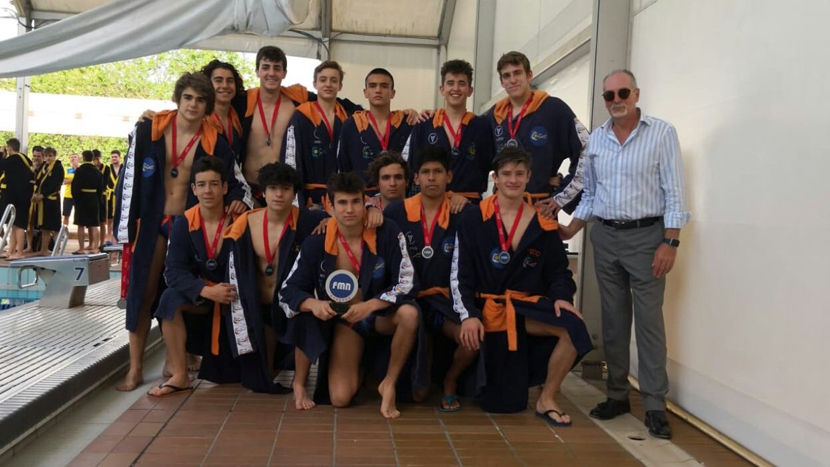 Waterpolo: CNW Majadahonda 2º de Madrid, Sergio Sarmiento «pichichi» y los cadetes a Girona
