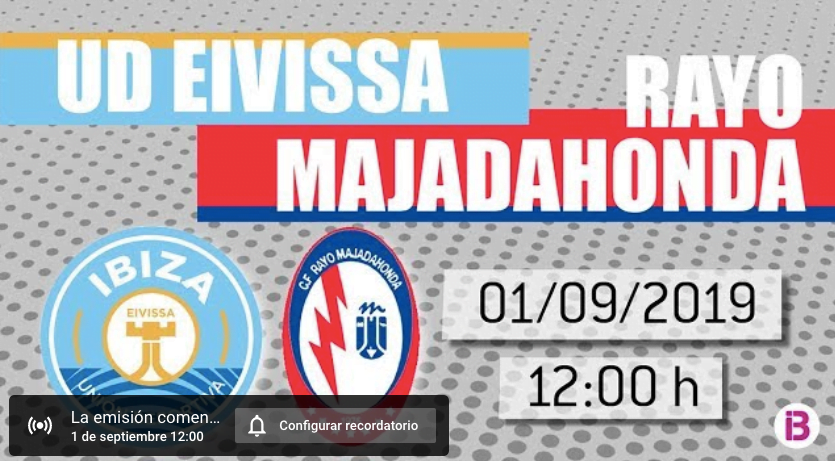 TV y Radio IB3 retransmiten el Ibiza-Rayo Majadahonda este domingo a las 12.00: Footers solo llega a 6 equipos
