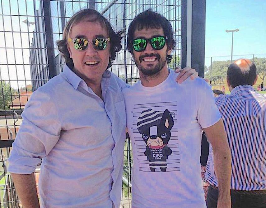 El entrenador Pablo López y el futbolista Arribas: «No sabía si llegaría a la élite pero por cabezonería no iba a ser»