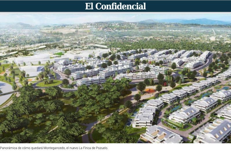 La parálisis urbanística de Majadahonda pierde 100 M€: Pozuelo autoriza “La Finca 2”