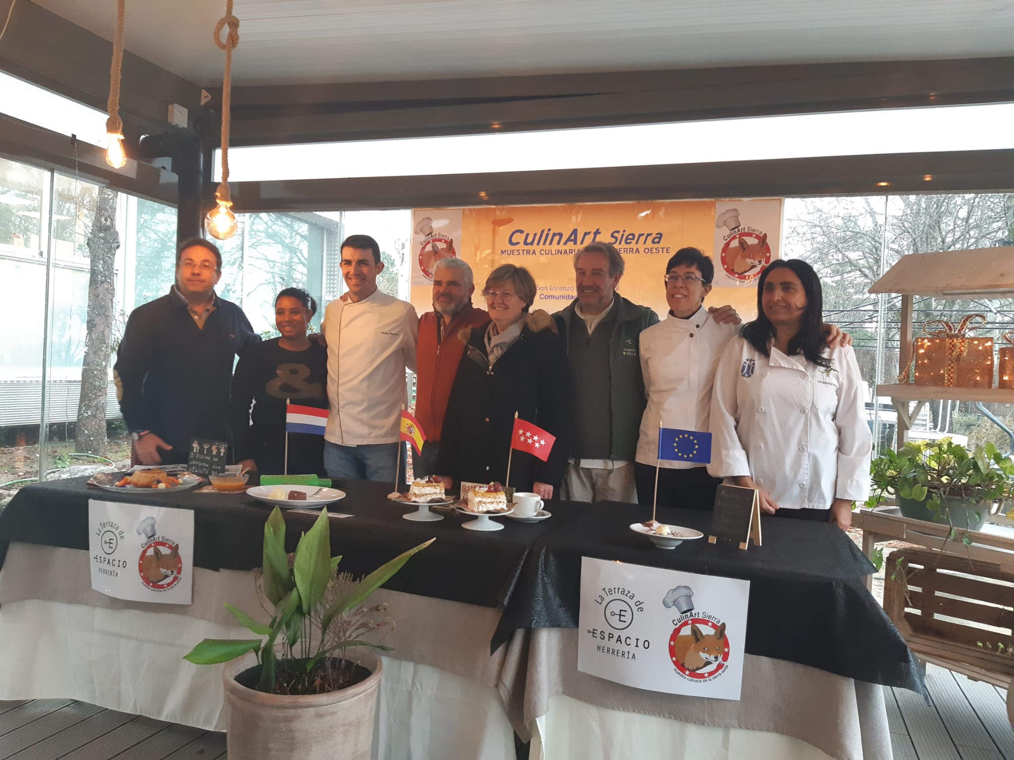 Las reposteras y cocineras María Sánchez y Elena Abad (Mª de Zayas) representan a Majadahonda en CulinArt 2019