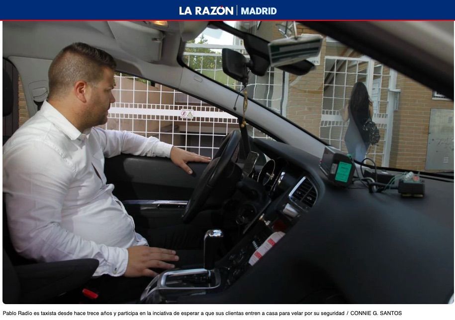 Taxistas de Madrid velan por la seguridad de las mujeres que van a Majadahonda o Pozuelo