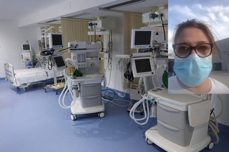 Faltan respiradores en Puerta de Hierro Majadahonda: «30 pacientes diarios en urgencias y solo dos negativos»