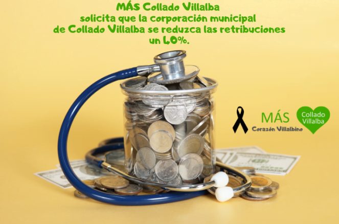 «Más Collado Villalba» reclama bajar los sueldos de los concejales un 40%