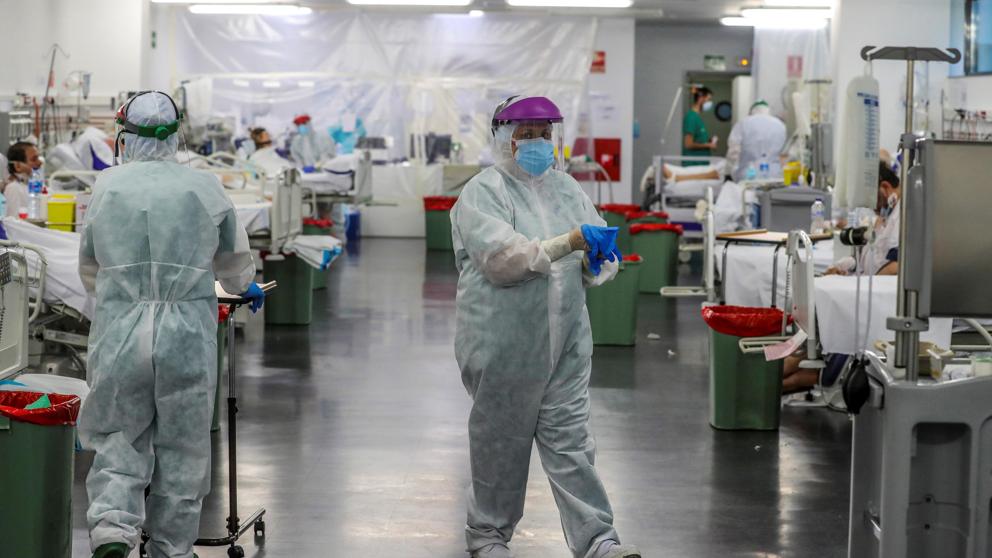 Comunidad de Madrid traslada a sanitarios del Puerta de Hierro Majadahonda al nuevo Hospital del Covid «Enfermera Isabel Zendal»