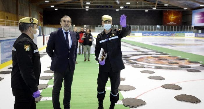 El alcalde de Majadahonda abandona su reclusión en casa para ir a la Pista de Hielo El alcalde de Majadahonda abandona su reclusión en casa para ir a la Pista de Hielo