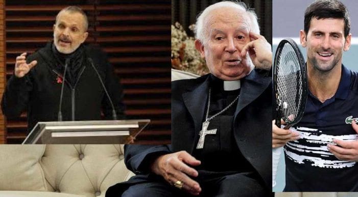 Vacunas y supersticiones: “disparates de Miguel Bosé, Djokovic, el Rector y el Arzobispo diciendo que son obra del diablo con fetos abortados” Vacunas y supersticiones: “disparates de Miguel Bosé, Djokovic, el Rector y el Arzobispo diciendo que son obra del diablo con fetos abortados”