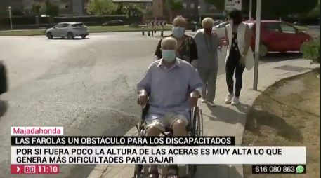 Toño (91 años) y María, la pareja de Majadahonda que se hace «famosa» por su denuncia en Telemadrid